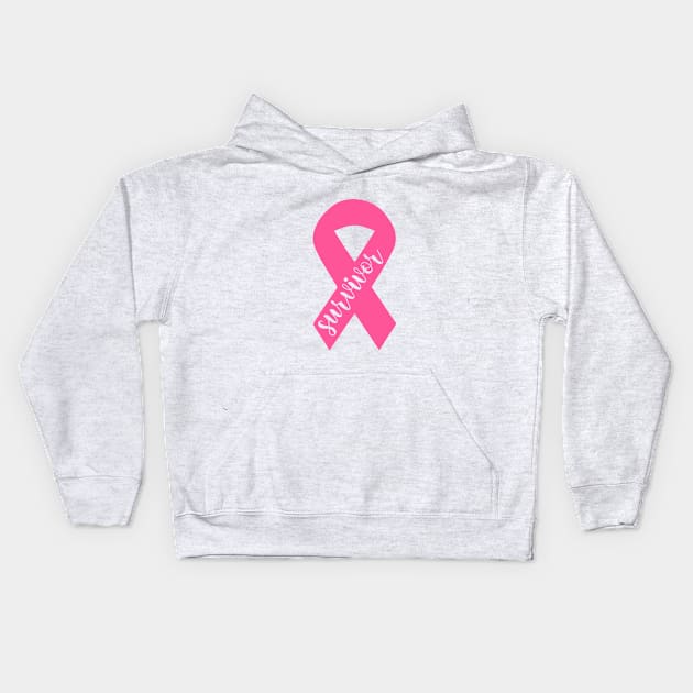 Cancer Survivor Kids Hoodie by diywithsusyz